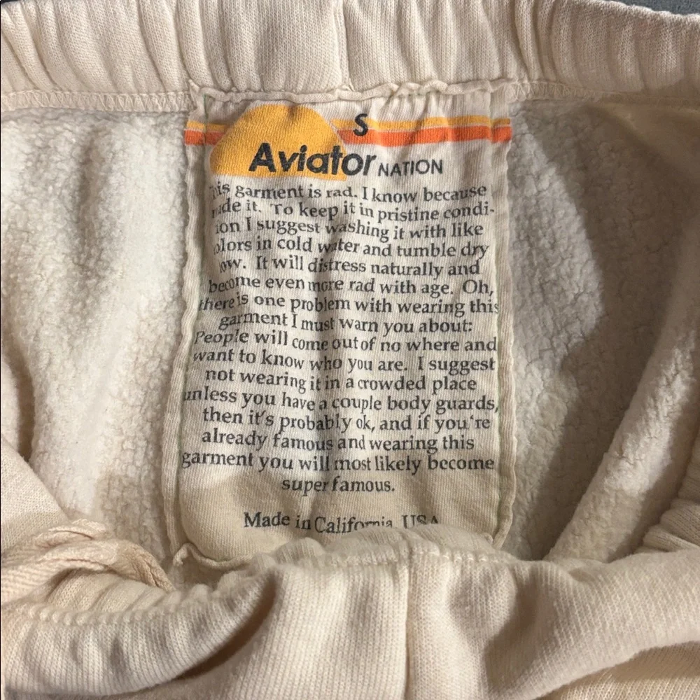 Aviator Nation Smiley Face Sweatshirt and Sweatpants (Set) - Picture 5 of 5